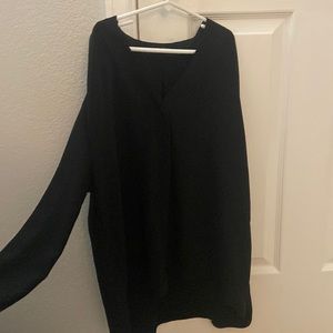 Black long sleeve blouse/ shirt